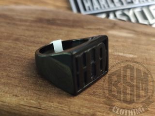 Anello Harley Davidson Nero