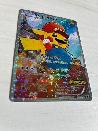 Carta Pokémon Mario Pikachu 294/XY-P