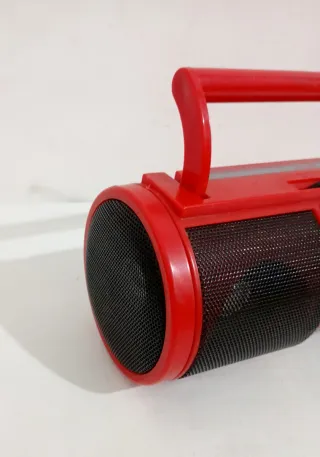 Radio TEXCO Portátil Roja Vintage