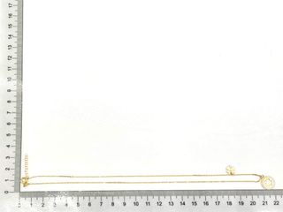 gargantilla oro 18k 22cm