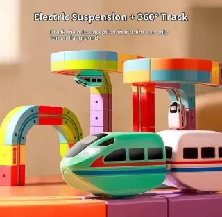 Pista elétrica magnética veículos anti gravide