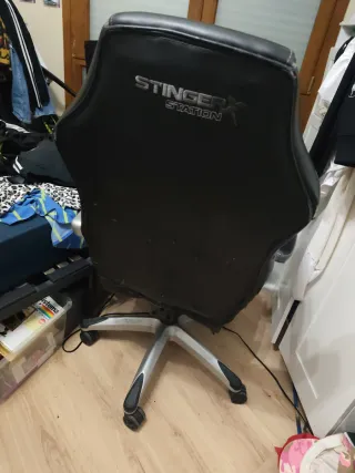 Silla Gamer Negra y Gris