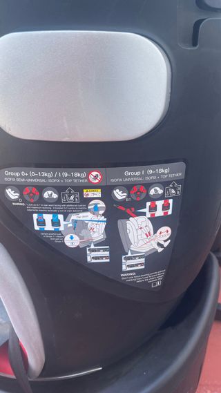 Sillas de coche Jane grises (2 unidades)