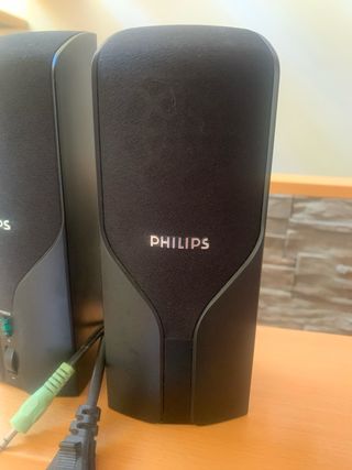 Altavoces Philips Negros