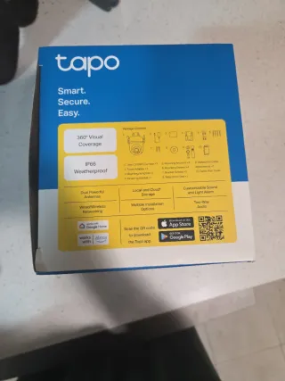 Cámara Vigilancia Wi-Fi Exterior Tapo C520WS 2K