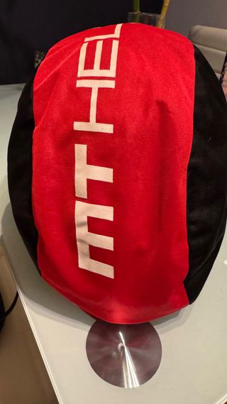 Casco moto MT Helmets con intercomunicador talla S