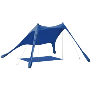 Carpa de Playa Plegable UPF50+ con Esterilla
