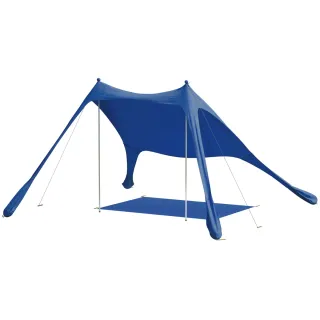 Carpa de Playa Plegable UPF50+ con Esterilla