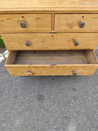 Cómoda Inglesa Victoriana Madera