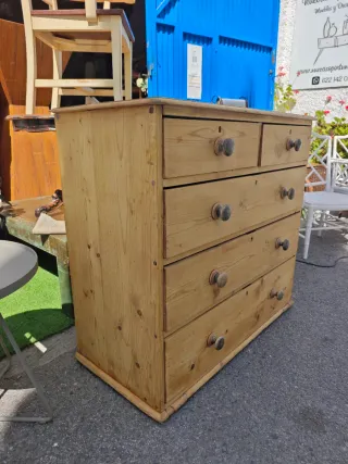 Cómoda Inglesa Victoriana Madera