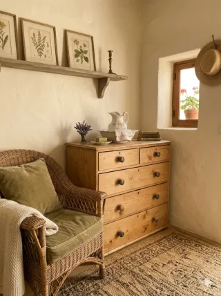 Cómoda Inglesa Victoriana Madera