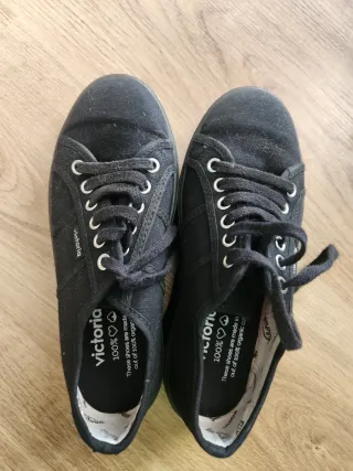 Bambas Victoria negras talla 35