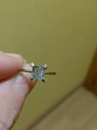 Anello Tous Topazio Blu