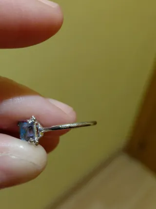 Anello Tous Topazio Blu