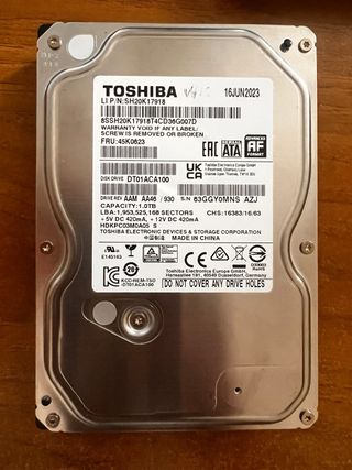Hard Disk Toshiba 1TB DT01ACA100