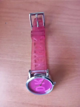 Reloj DKNY Mujer Rosa Transparente