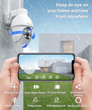 Cámara Wifi con Visión Nocturna