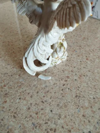 Gallo de porcelana Algora Alto 15cm