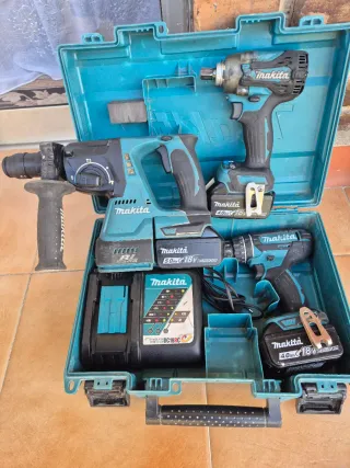 Kit Herramientas Makita Batería