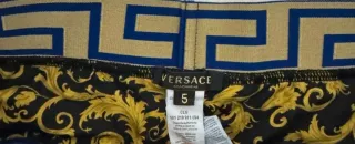 Bañador Versace Hombre Azul y Dorado
