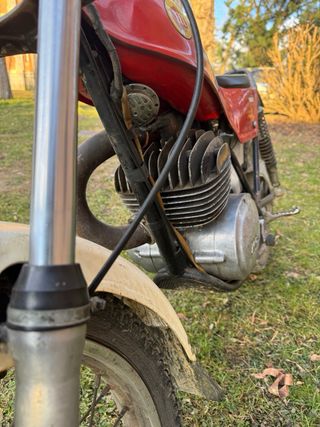 Montesa Cota 74 Trial Roja.