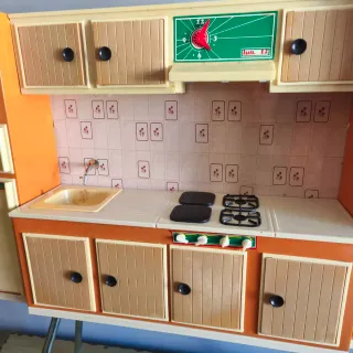 Cocina de juguete antigua años 70 marca Juyco