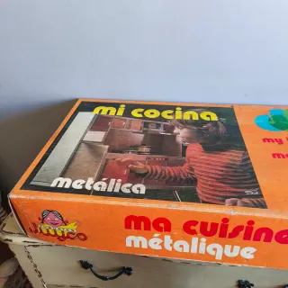 Cocina de juguete antigua años 70 marca Juyco