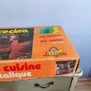 Cocina de juguete antigua años 70 marca Juyco