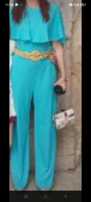 Mono largo capa Talla 38