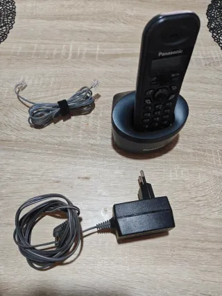 Teléfono Inalámbrico Panasonic Negro