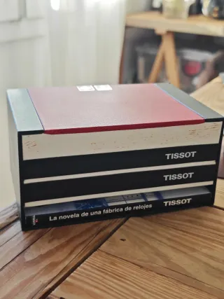 Tissot Tradition Reloj de Cuero Blanco