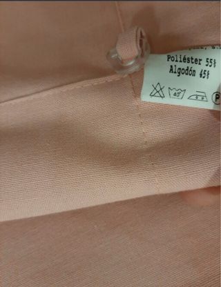 Estor enrollable tela rosa 151x150