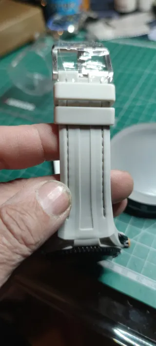 Reloj Technomarine Cronógrafo Blanco y Negro