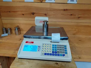 Balanza EXA con batería e impresora