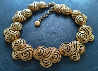 Collar gargantilla Lanvin ArtDeco  Vintage