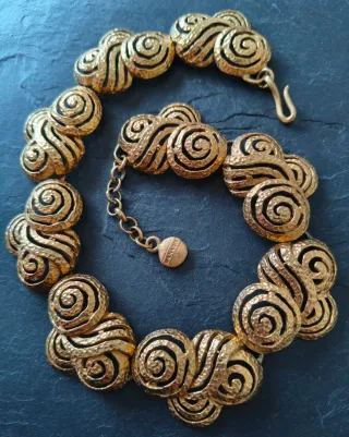 Collar gargantilla Lanvin ArtDeco  Vintage