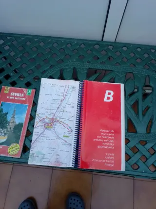 Guía Campsa España 1998 + Mapa Sevilla