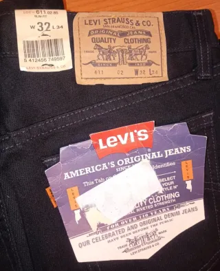 Levi's 611 Orange Tab, W31 L34, Vintage 1997, EU