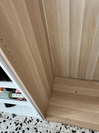 Estructura armario roble Pax Ikea