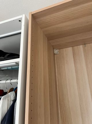 Estructura armario roble Pax Ikea
