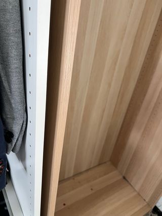 Estructura armario roble Pax Ikea