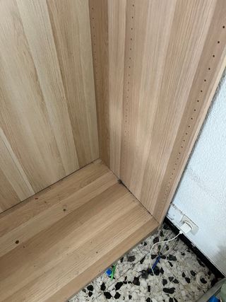 Estructura armario roble Pax Ikea