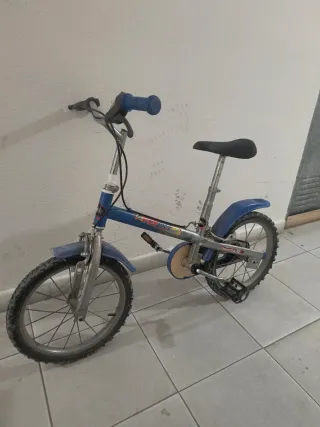 Bicicleta infantil Top Bike azul