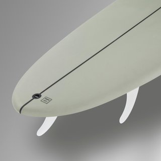 Tabla surf híbrida resina 8' 62L Peso <95kg Nivel intermedio