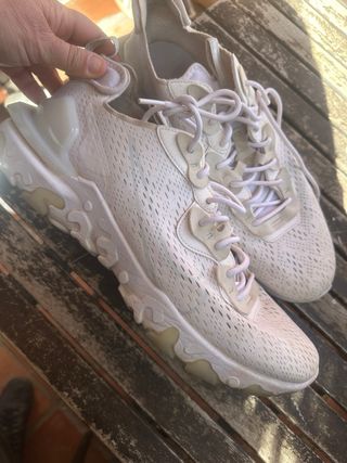 Nike Bambas Beige/Blanco talla 48,5