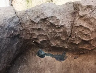 Pica de piedra antigua