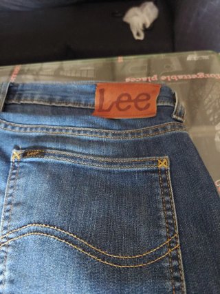 Pantalón vaquero Lee hombre azul
