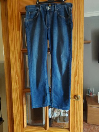 Pantalón vaquero Lee hombre azul