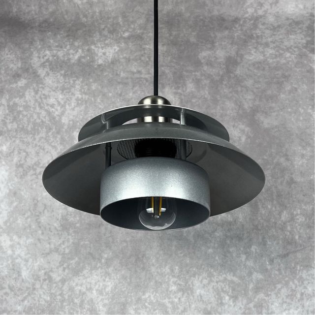 Lámpara Techo Nordlux Vintage Metal Gris/Plata