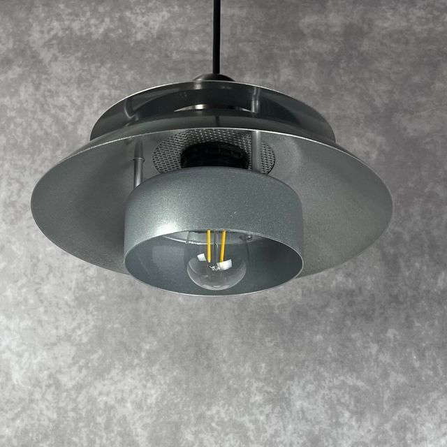 Lámpara Techo Nordlux Vintage Metal Gris/Plata